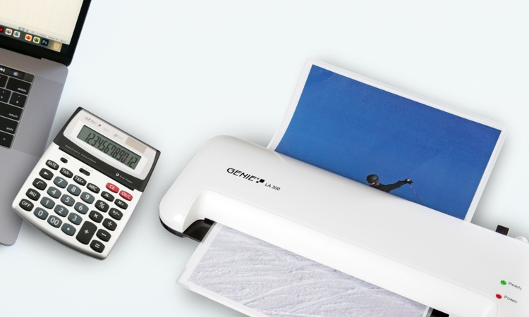 GENIE laminator and calculator/GO Europe