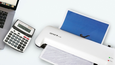 GENIE laminator and calculator/GO Europe